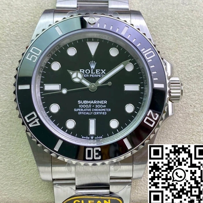 Stainless Steel Clean 41MM M124060-0001 Factory Rolex Submariner 0305